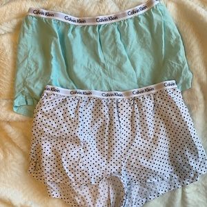 Calvin Klein comfy sleep shorts